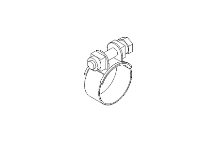 Hose clamp D=20 B=9