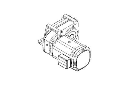 Par.shaft hel. gear motor 18.5kW 45