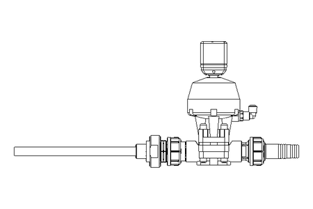 DOSING VALVE DN20 PVDF