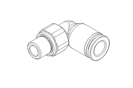 Elbow screw-in connector