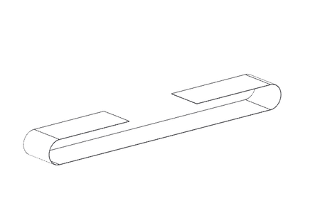 Conveyor belt 110mm with lock