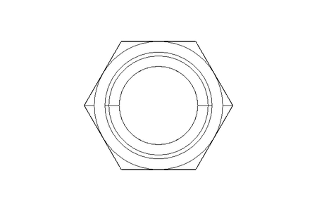 Ecrou collet battu L 22 G3/8" St DIN3870