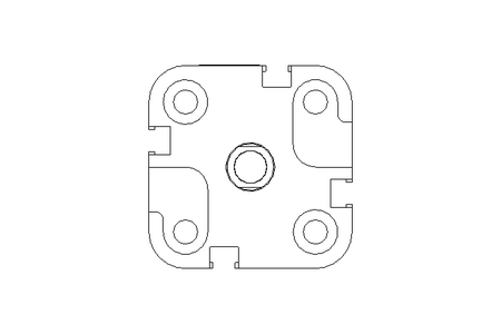 Einfachwirkender Zylinder D32 Hub10