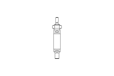 Doppelt wirkender Zylinder D25 Hub25