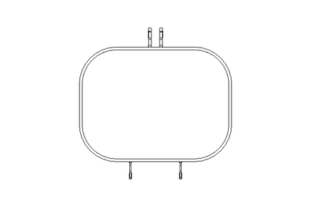 Manhole frame 160 AISI 316L