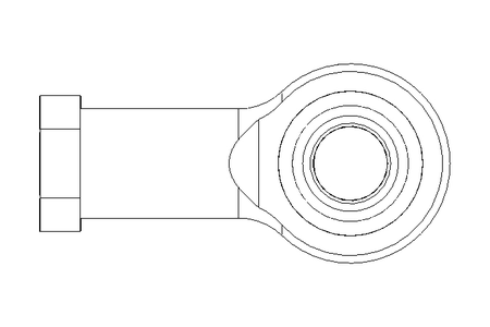 Gelenkkopf KJ12 D M12X1,25