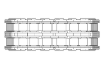 Rollenkette 12B-2 42 Glieder DIN8187