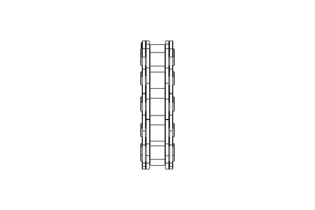 Rollenkette 10B-1 24 Glieder DIN 8187