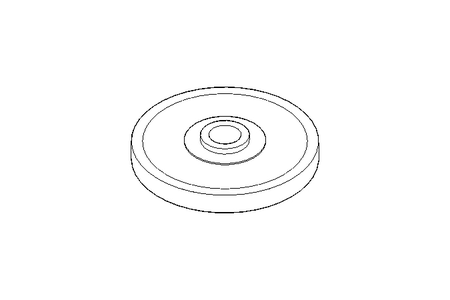 Roda tensionadora de corrente Z=15 T=3/4