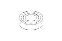 Deep groove ball bearing 6004 2RSVA 20