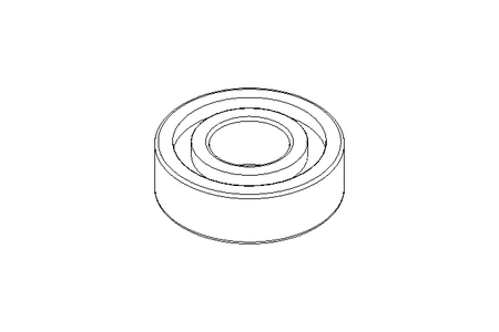 Deep groove ball bearing 6202 15x35x11