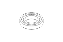 Deep groove ball bearing 6220 2RS1 100