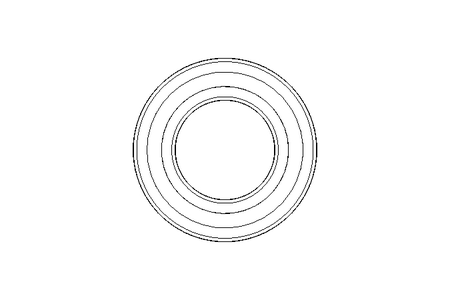 Deep groove ball bearing 6006 RS1 30x55