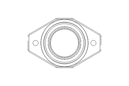 Mancal de flange UCFL W 40x98x43,6