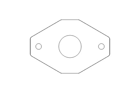 Flange bearing UCFL W 40x98x43.6