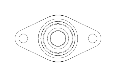 Flanschlager PCJT FA125 20x61x31