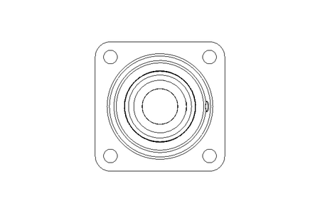 Flange bearing PCJ 30/35.7x108