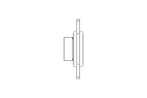 Flange bearing RAT 30x84x35.7