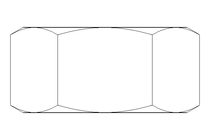 Hexagon nut M6 A4 DIN934