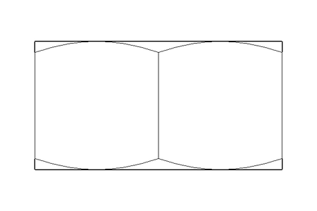 Hexagon nut M6 A4 DIN934