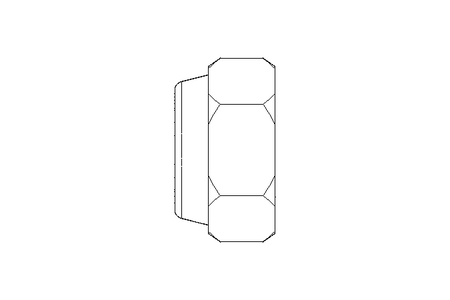 Sechskantmutter M6 A4 DIN985