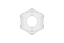 Tuerca hexagonal M6 A4 DIN985