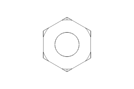 Tuerca hexagonal M6 A4 DIN985