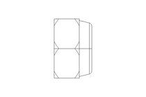 Tuerca hexagonal M6 A4 DIN985