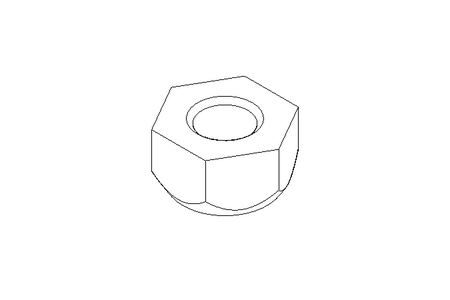 Hexagon nut M10 A4 DIN985