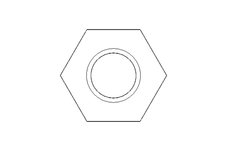 Hexagon nut M10 A4 DIN985