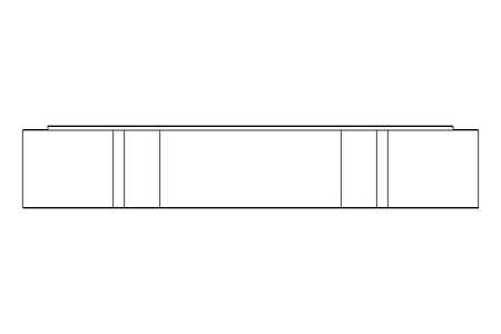 Ghiera M45x1,5 A2 DIN1804