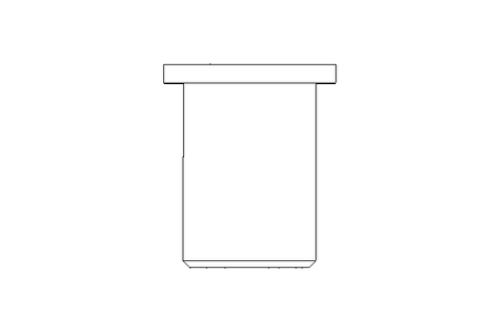 Threaded bush M6x15.4 MS