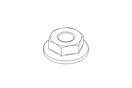 Шестигранная гайка M6 St-Zn