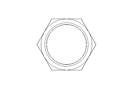 Lock nut M16x1 Ms-Ni