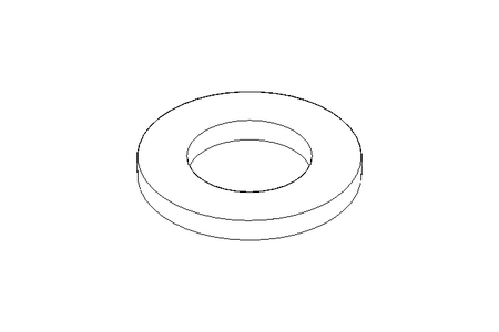 Arandela plana 8,4x15x1,8 1.4301 DIN433