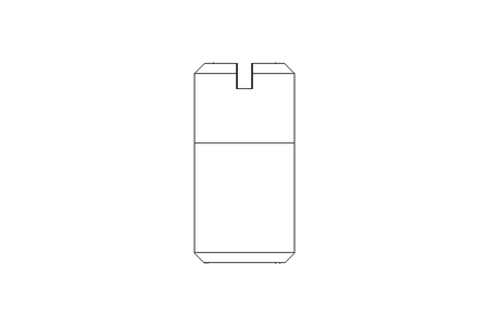 Vis sans tête M5x10 A2 DIN427