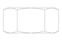 Écrou hexagonal M24x1,5 A4 DIN934