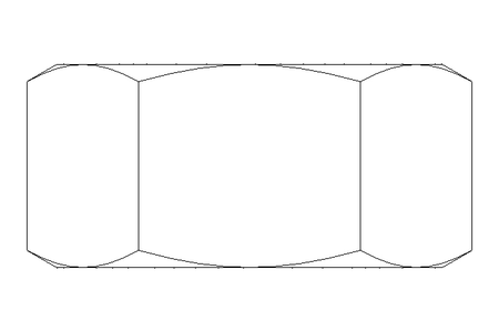 Écrou hexagonal M24x1,5 A4 DIN934