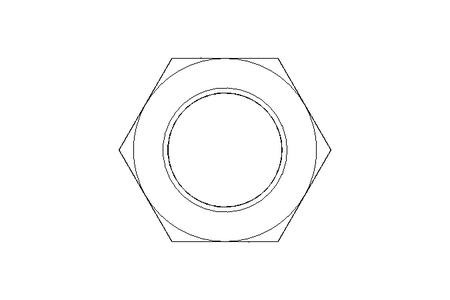 Hexagon nut M24x1,5 A4 DIN934