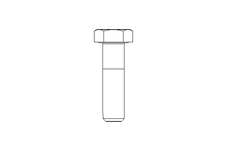 Tornillo cab. hexag. M12x45 A2 70