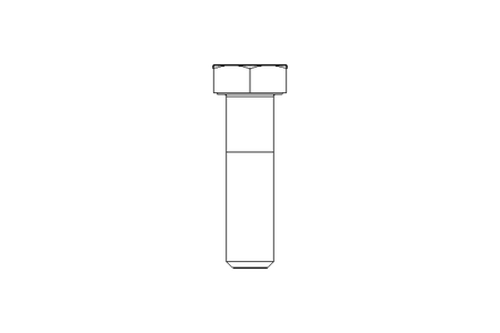 Tornillo cab. hexag. M12x45 A2 70