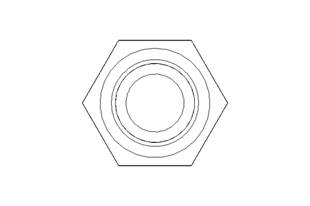 Tornillo cab. hexag. M12x45 A2 70