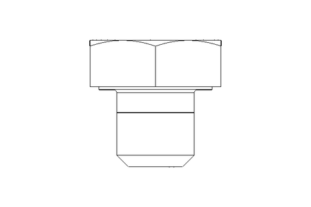 Tornillo cab. hexag. M10x10 8,8 ISO4017