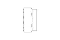 Hexagon nut M12 A4 DIN985