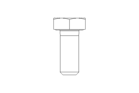 Tornillo cab. hexag. M10x25 A4 80