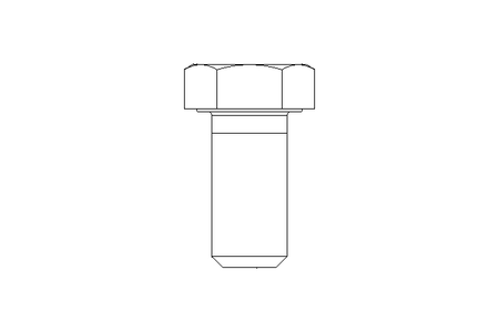 Tornillo cab. hexag. M12x25 A4 80