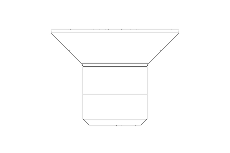 Senkschraube M8x12 A2 70 DIN7991