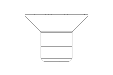 Senkschraube M8x12 A2 70 DIN7991