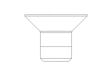 Senkschraube M8x12 A2 70 DIN7991