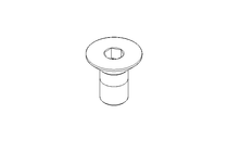 Countersunk head screw M4x8 A2 70